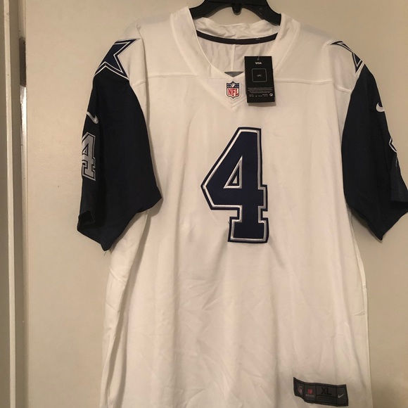 dallas cowboys dak prescott jersey